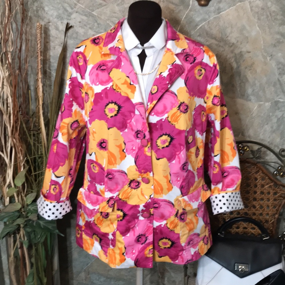 Joan Rivers 🌹 stunning suit jacket coat blazer - Picture 2 of 12